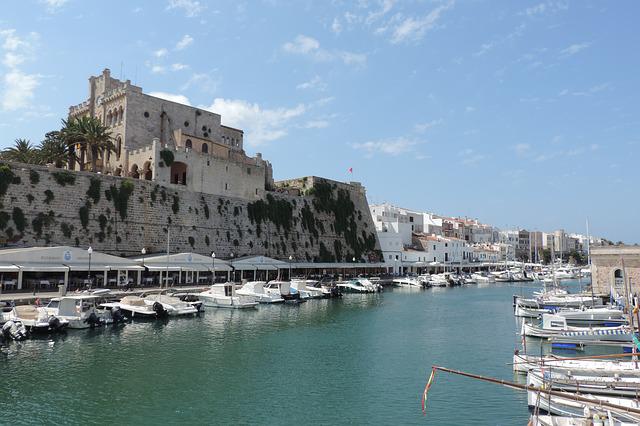 Puerto de ciutadella de Menorca